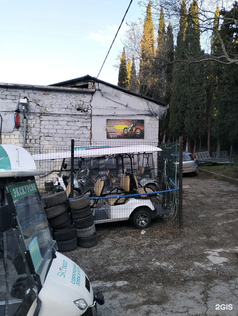 Двор мастерской No Limit Service на фотографии из индивидуальной карточки