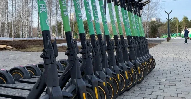 Самокаты ПрокатНк из фотографий владельца компании