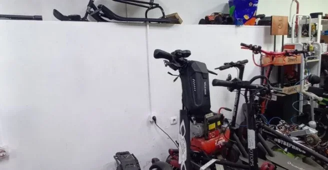 Веломастерская Battery system