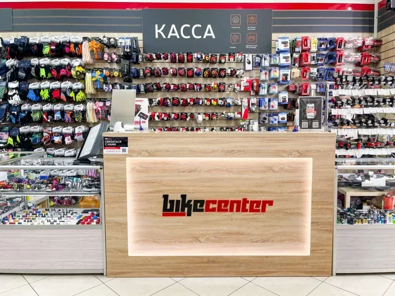 Касса и велоаксессуары в геленджикском Байк Центре