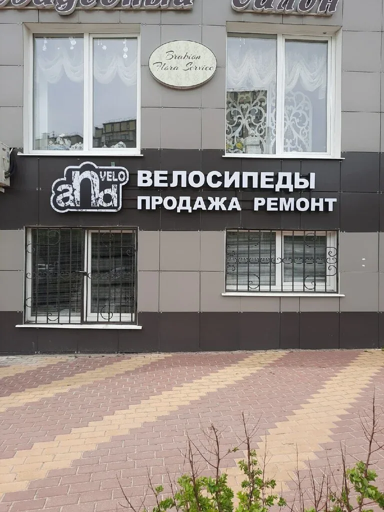 Вывеска ANDVelo на Шаландина, 4, корпус 1