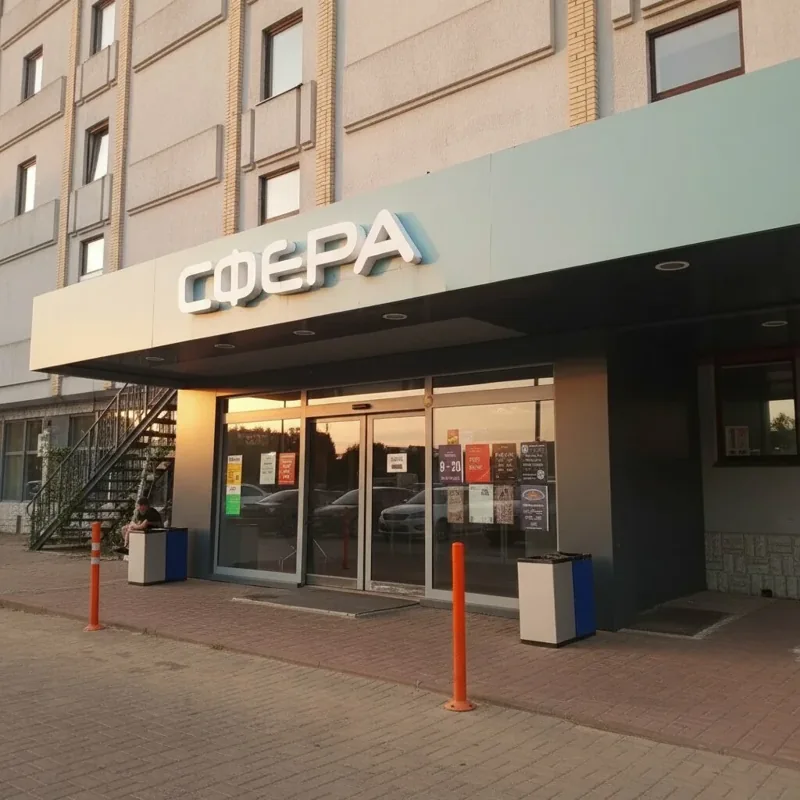 ТЦ «Сфера», где расположен «Велогараж 67»
