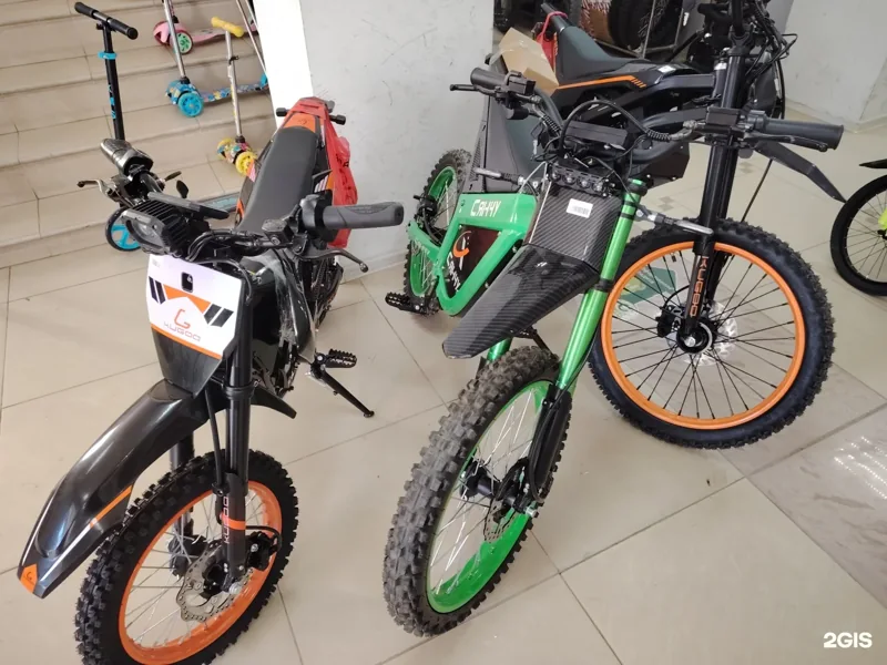 Электровелосипеды в точке 4 сезона Start Xtreme на Заводской улице, 4/1