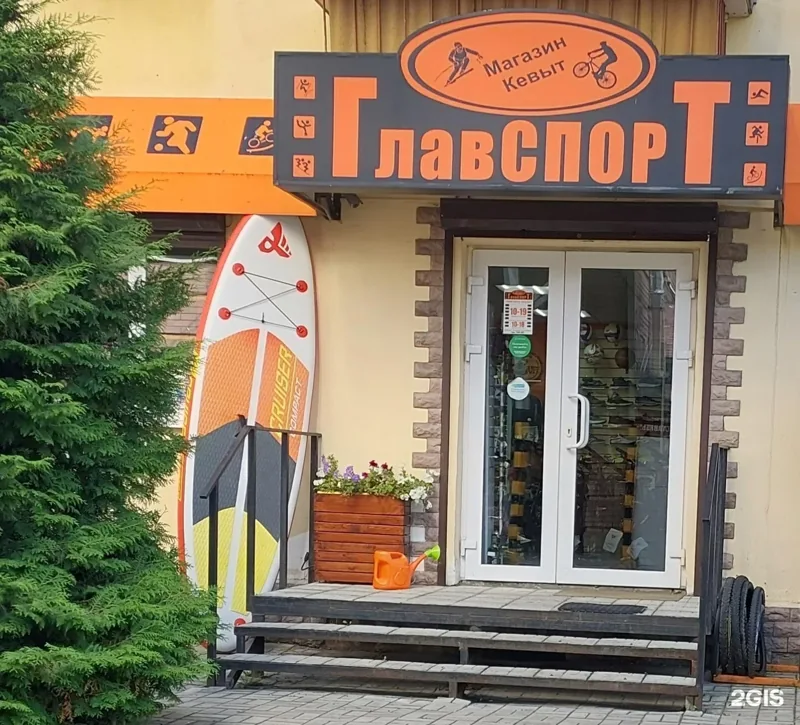 Вход в «ГлавСпорт» на Вознесенской, 78