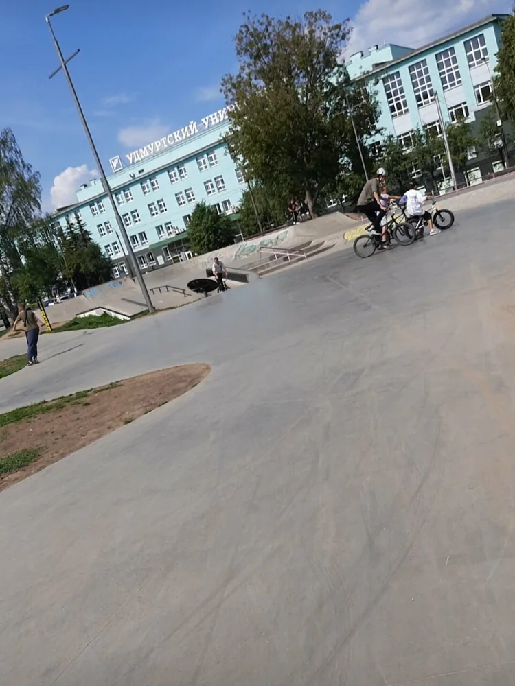 Спортивные зоны Сети парка